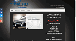 Desktop Screenshot of baycityautoglass.com